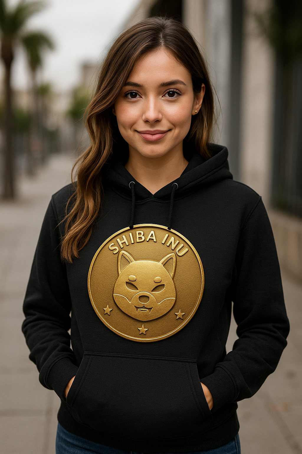 SHIB Emboss Hoodie